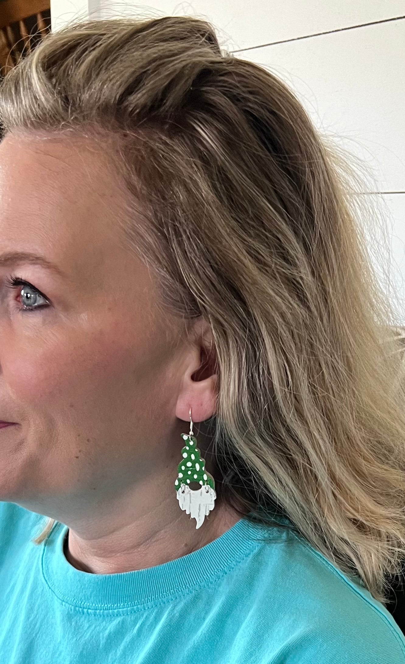 Believe Gnomes Leather Earrings - New Colors!