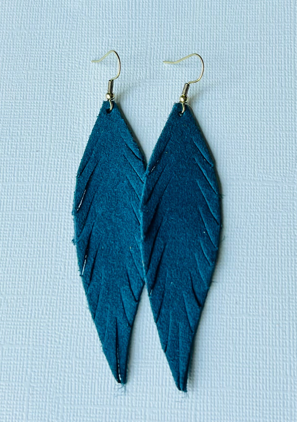 Birds of a Feather Suede Earrings