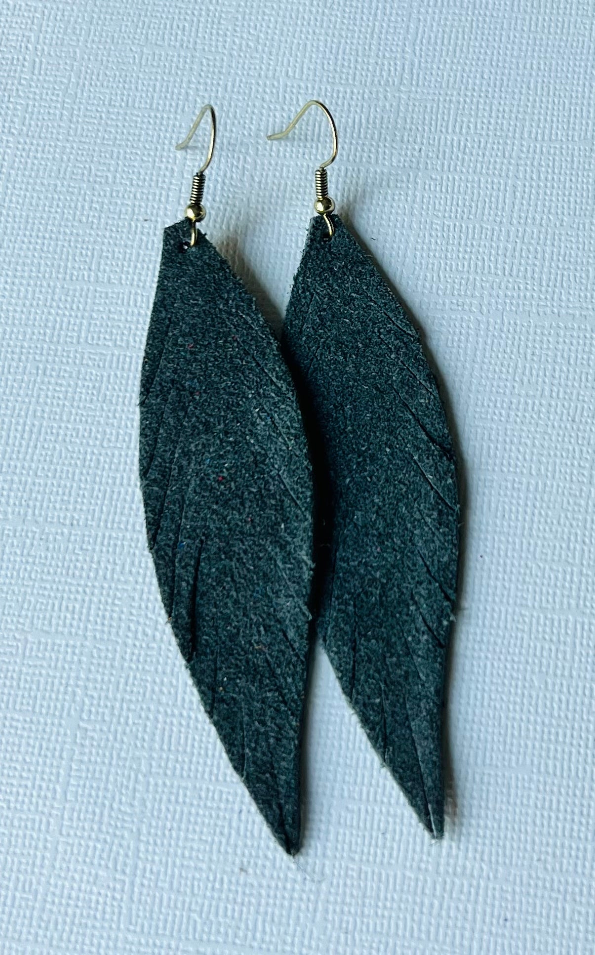 Birds of a Feather Suede Earrings