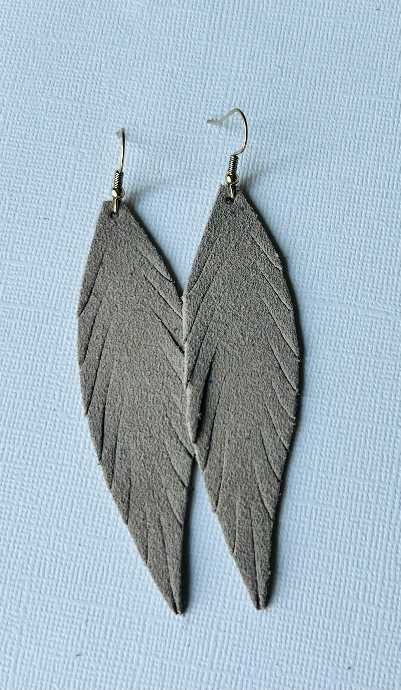 Birds of a Feather Suede Earrings