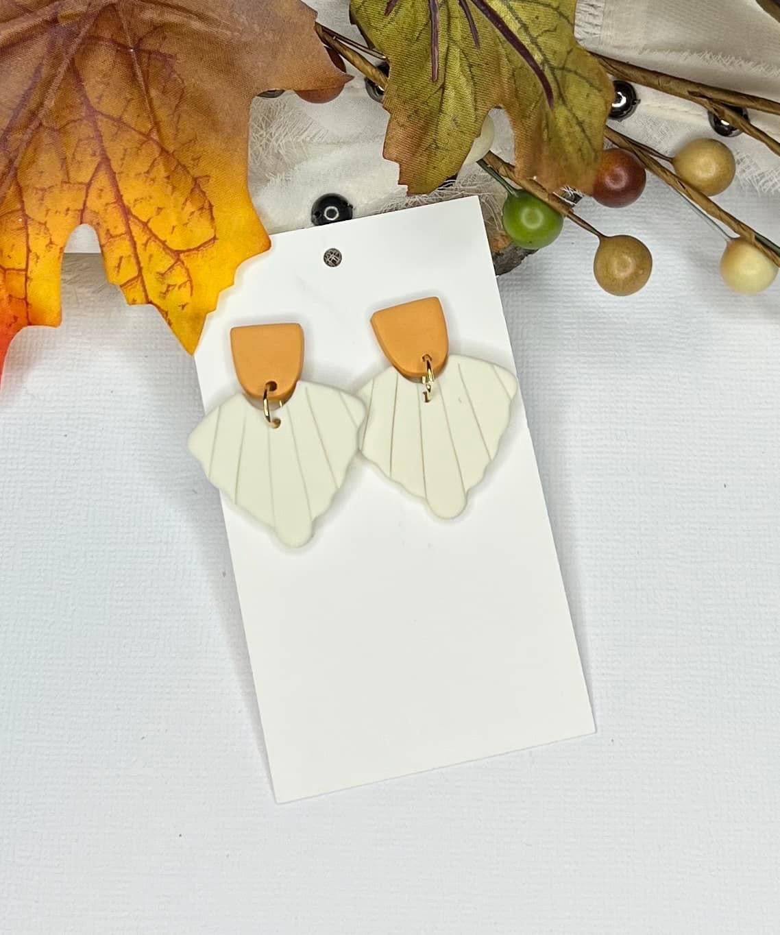 Neutral Days Polymar Clay Earrings