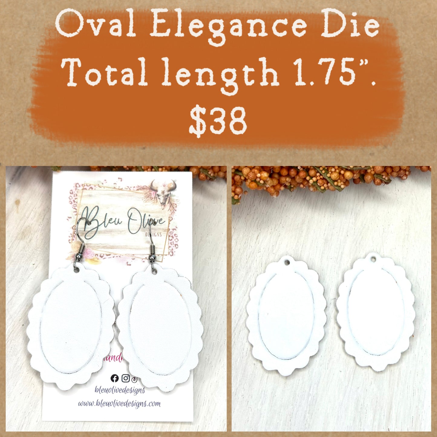 Oval Elegance Die